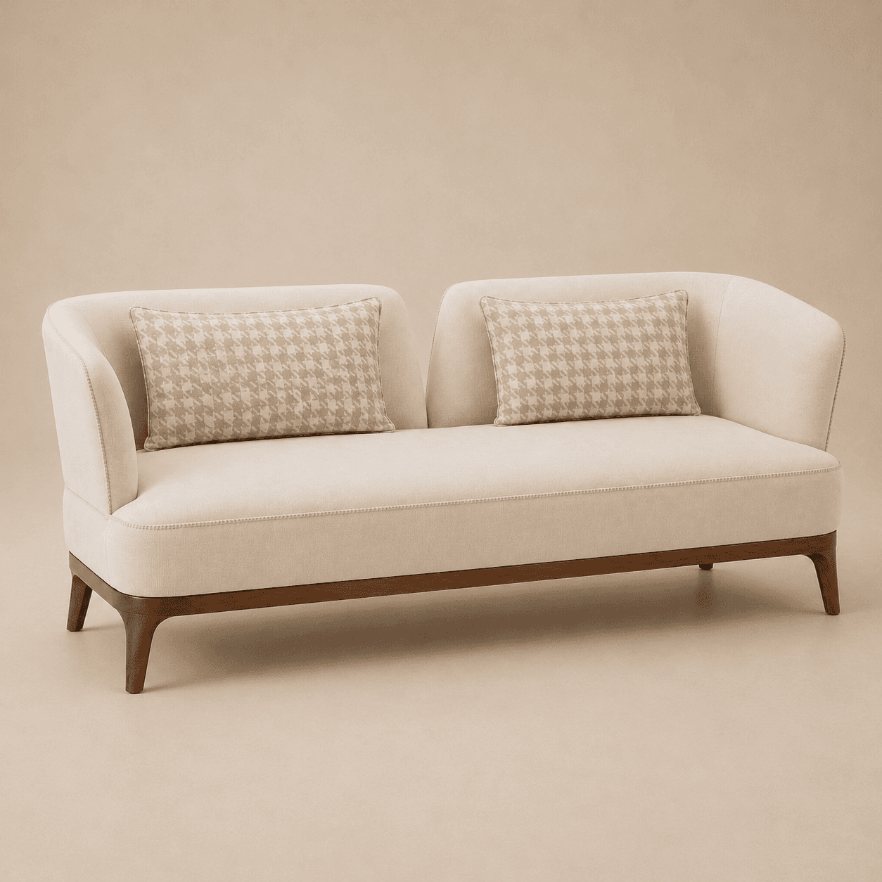 Ivory Perch Sofa