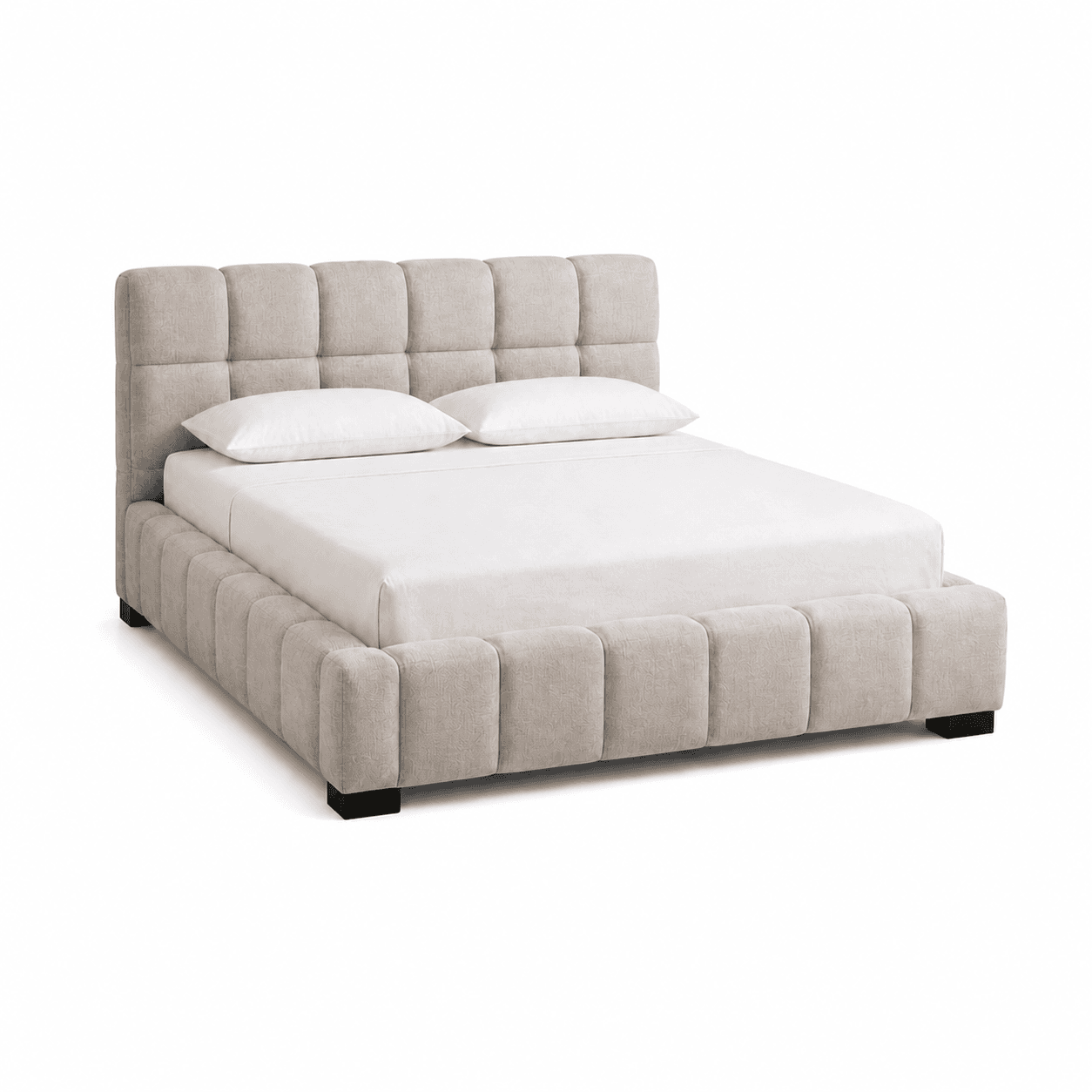 Mont Blanc Upholstered Storage Bed