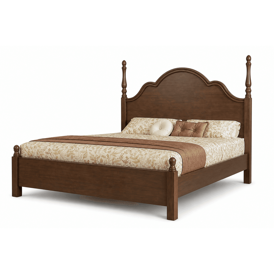 Tempat Tidur Kayu Jati Elegant Classic Bogor Bed
