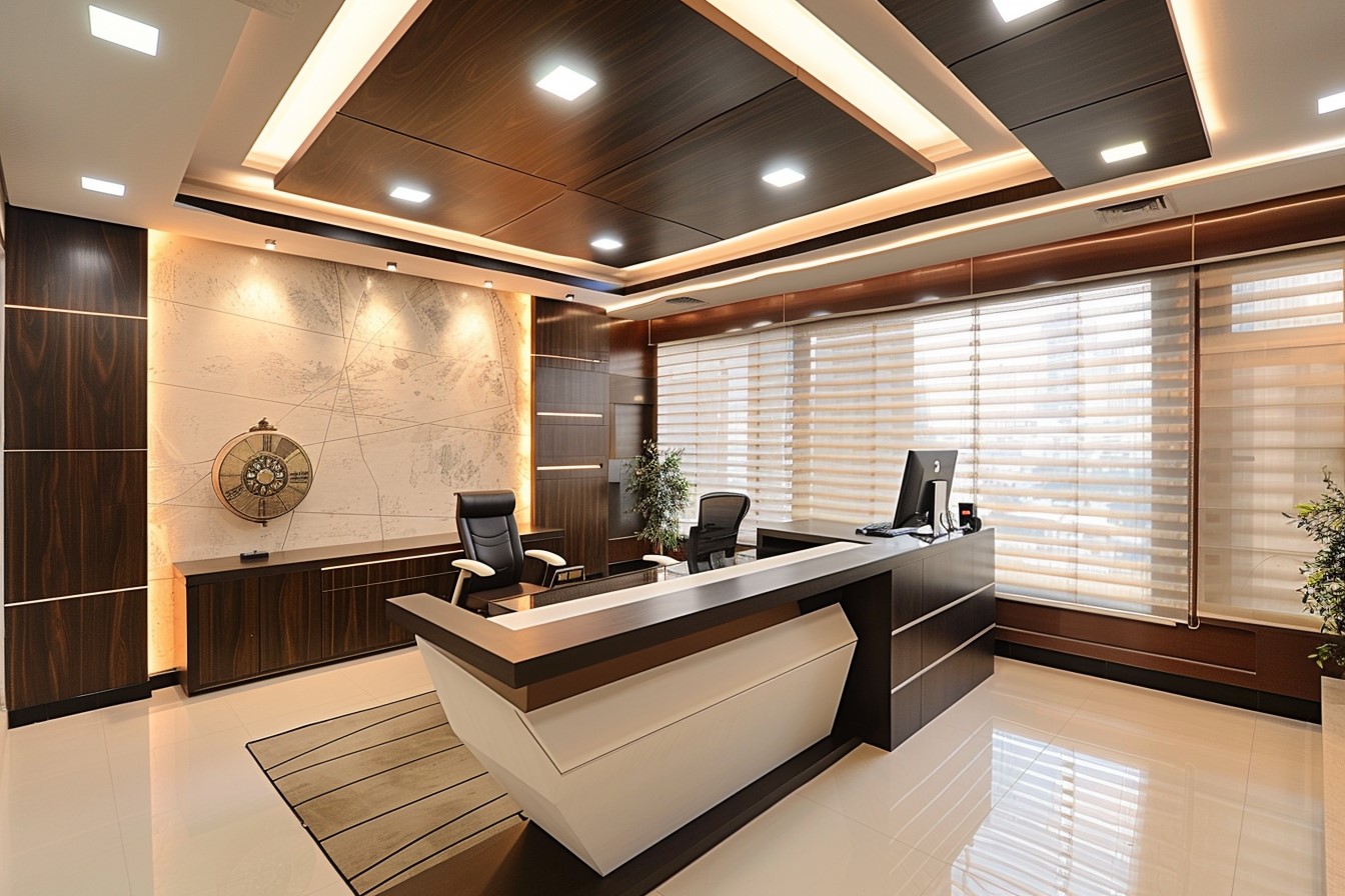 Office Interior Design: Statement False Ceilings That Fit Bold Office Interior Projects