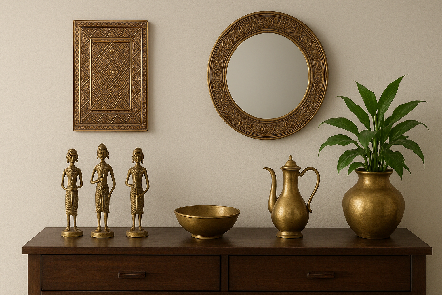 Indian craft bedroom design