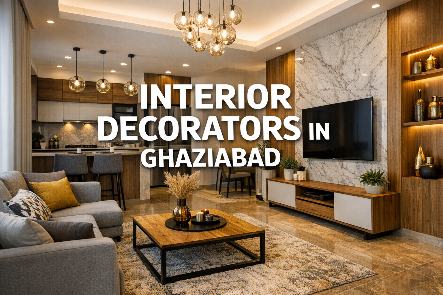 Interior Decorators in Ghaziabad | Modern Home Interiors by The Wooden ...